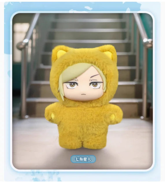 Original Jujutsu Kaisen 2 Cat Ear Plushie Series Blind Box Mystery Box Anime Figure Room Decoration Collection Kids Gifts